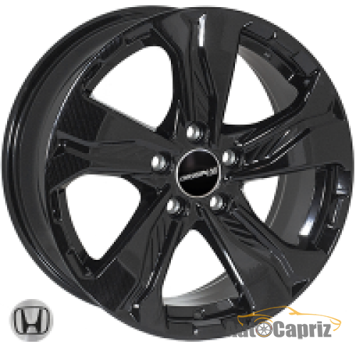 Диски Replica Honda TL5044NW GlossBLACK R17 W7.5 PCD5x114.3 ET45.0 DIA64.1